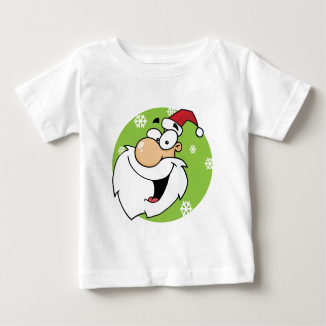 Camiseta De Bebé Felices vacaciones de Navidades de Santa Clause (Anverso)
