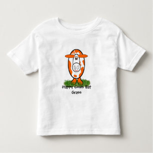 Camiseta De Bebé Felices vacas comen hierba - Personalizado - Perso