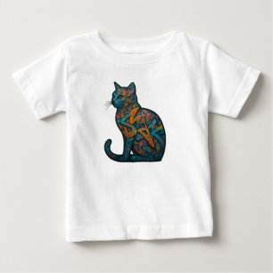 Camiseta De Bebé Feline Inferno