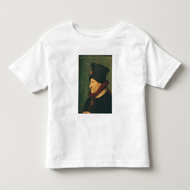 Camiseta De Bebé Felipe del duque de Francia de Borgoña (Anverso)