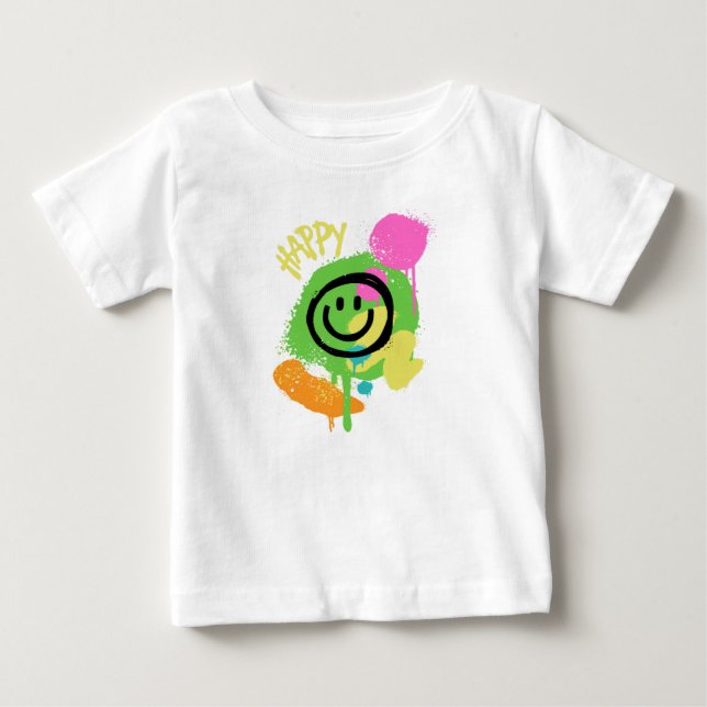 Camiseta De Bebé Feliz (Anverso)