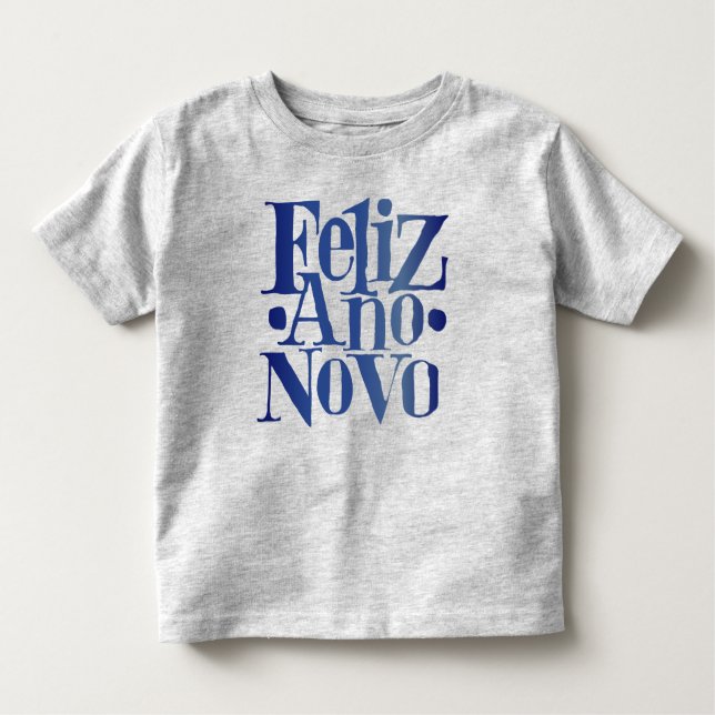 Camiseta De Bebé Feliz Ano Novo (Anverso)