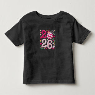 Camiseta De Bebé Feliz Año Nuevo 2026 Colección Familiar a Juego