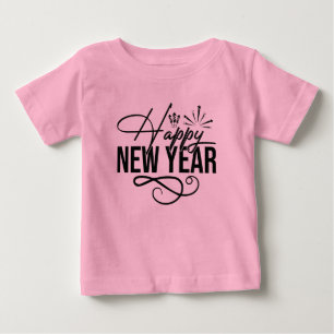 Camiseta De Bebé Feliz Año Nuevo-83852