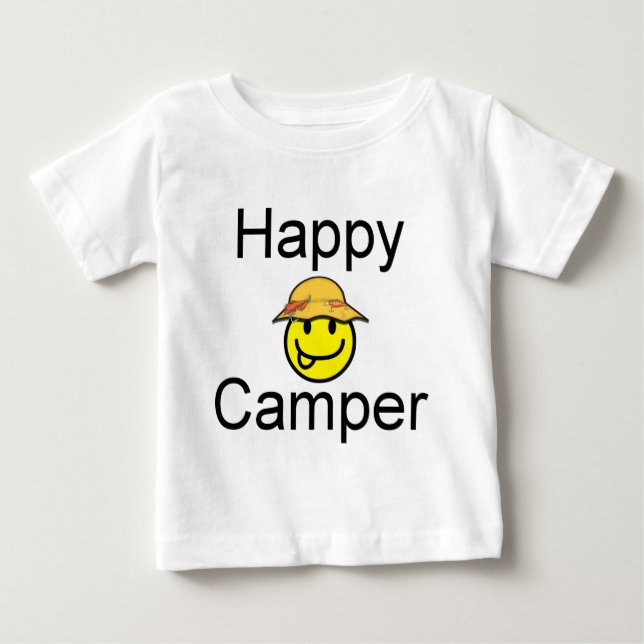 Camiseta De Bebé Feliz Camper (Anverso)