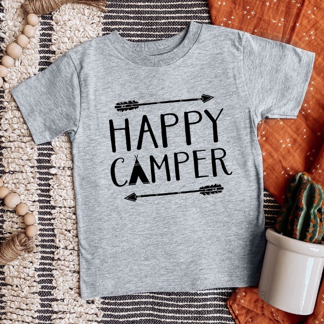 Camiseta De Bebé Feliz Camper (Subido por el creador)