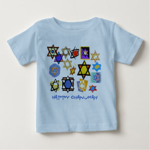 CAMISETA DE BEBÉ FELIZ CHANUKKAH BEBY TEIRS SHIRS - VACACIONES ALTA