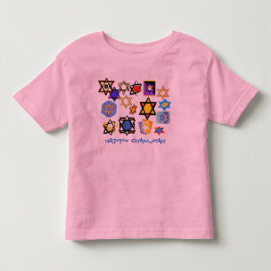 CAMISETA DE BEBÉ FELIZ CHANUKKAH TODDLER TESHIRT - VACACIONES ALTAS