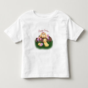Camiseta De Bebé Feliz Conejo de Pascua