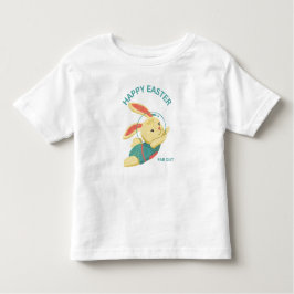 Camiseta De Bebé Feliz Conejo Espacial de Pascua - Lejos