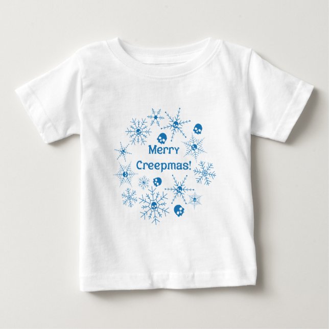 Camiseta De Bebé ¡Feliz Creepmas! (Anverso)