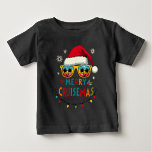 Camiseta De Bebé Feliz Cruisemas 2025 Navidad Santa Reno