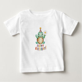 Camiseta De Bebé Feliz cumpleaños