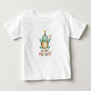 Camiseta De Bebé Feliz cumpleaños
