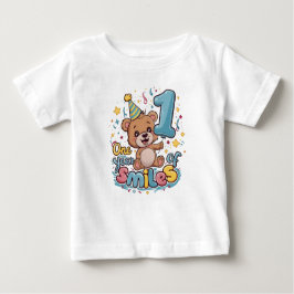 Camiseta De Bebé Feliz cumpleaños