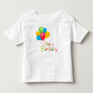 Camiseta De Bebé Feliz cumpleaños