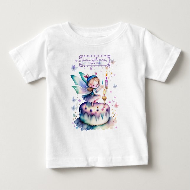 Camiseta De Bebé Feliz cumpleaños 01 (Anverso)