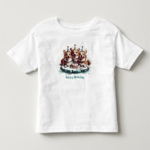 Camiseta De Bebé Feliz cumpleaños Pembroke Welsh Corgi Dogs
