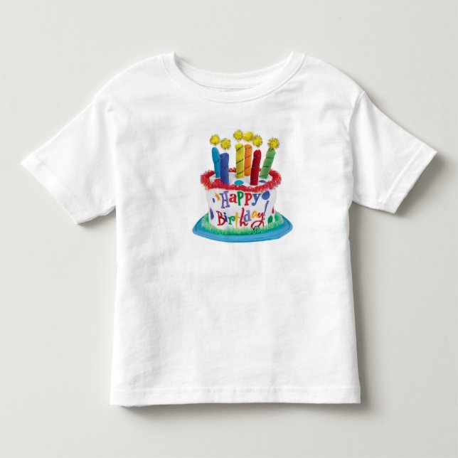 Camiseta De Bebé Feliz cumpleaños - reglas del papá (Anverso)