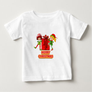 Camiseta De Bebé Feliz cumpleaños y Navidades felices 2023