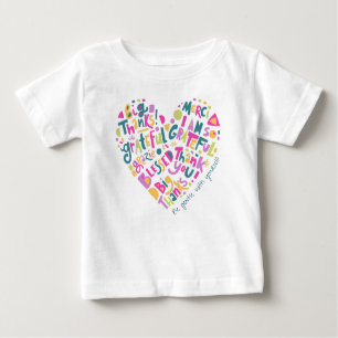 Camiseta De Bebé Feliz de ser gentil contigo mismo