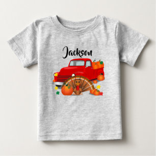 Camiseta De Bebé Feliz Día de Acción de Gracias