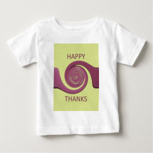 Camiseta De Bebé Feliz Día de Acción de Gracias, maravilloso diseño