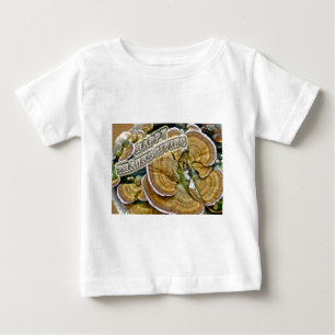 Camiseta De Bebé Feliz Día de Acción de Gracias Shelf Fungus Series