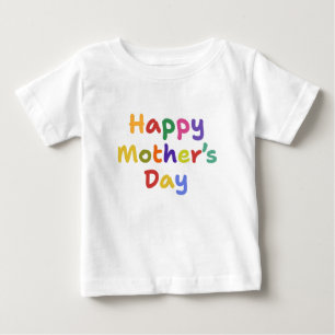 Camiseta De Bebé Feliz Día de la Madre