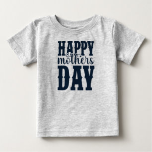 Camiseta De Bebé Feliz Día de la Madre-11344