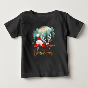 Camiseta De Bebé Feliz Día de Navidad  