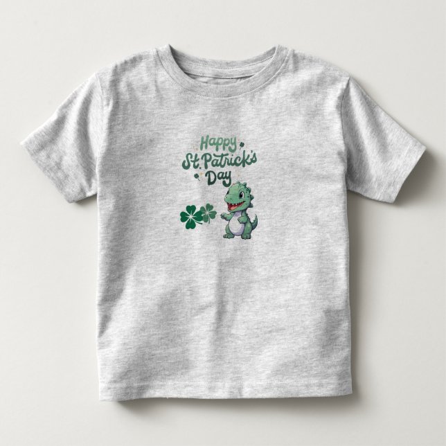 Camiseta De Bebé Feliz Día de San Patricio (Anverso)