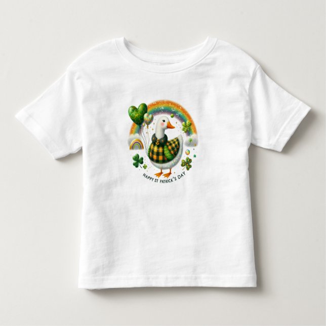 Camiseta De Bebé Feliz Día de San Patricio (Anverso)