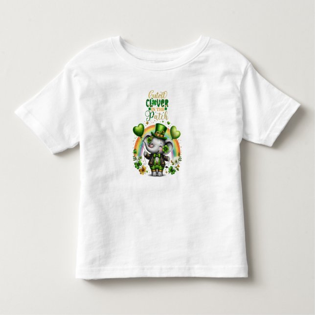 Camiseta De Bebé Feliz Día de San Patricio (Anverso)