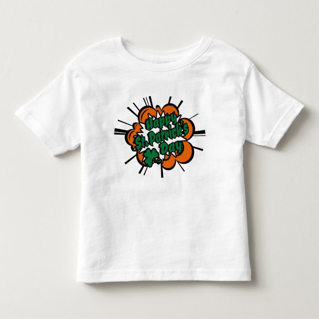 Camiseta De Bebé Feliz Día de San Patricio (Anverso)
