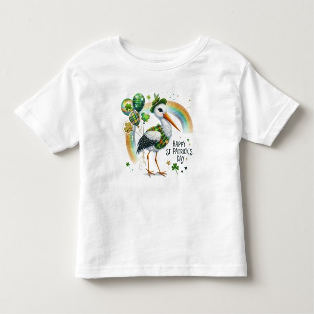 Camiseta De Bebé Feliz Día de San Patricio (Anverso)