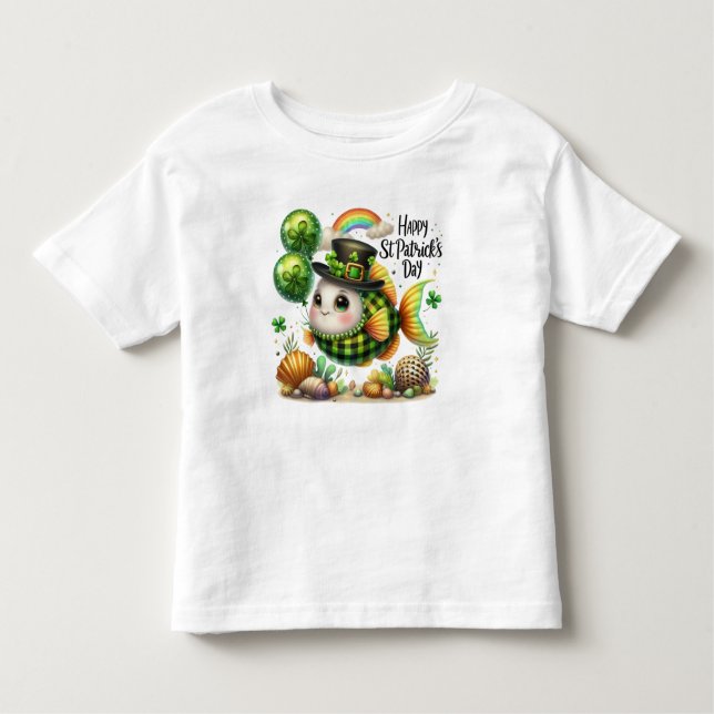 Camiseta De Bebé Feliz Día de San Patricio (Anverso)