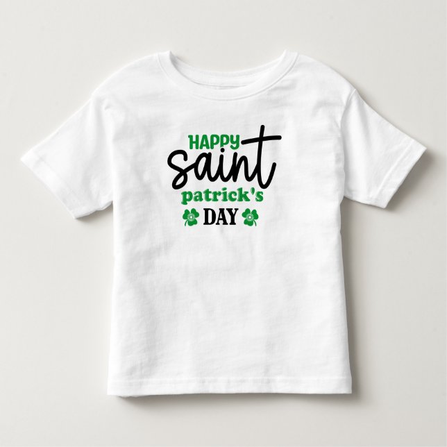 Camiseta De Bebé Feliz Día de San Patricio-59889 (Anverso)