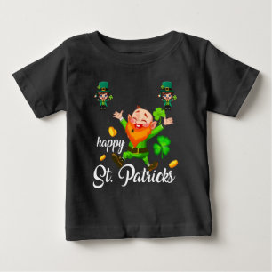Camiseta De Bebé Feliz día de San Patricio Diseño Irlandés Lindo Du