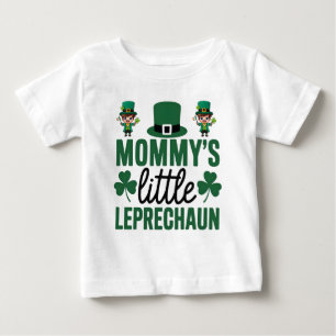 Camiseta De Bebé Feliz día de San Patricio duende Diseño irlandés l