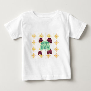 Camiseta De Bebé Feliz día de San Patricio Impresión de Arte Encant