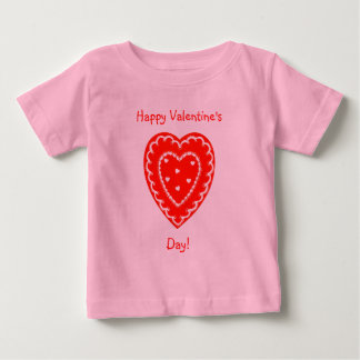 Camiseta De Bebé Feliz Día de San Valentín