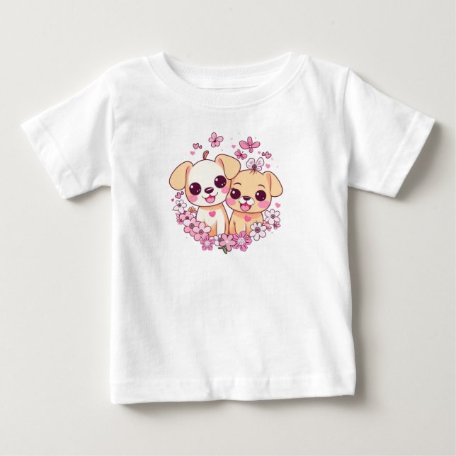 Camiseta De Bebé ¡Feliz Día de San Valentín! (Anverso)