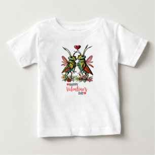 Camiseta De Bebé Feliz Día de San Valentín