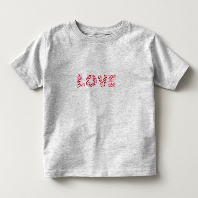 Camiseta De Bebé Feliz Día de San Valentín (Anverso)