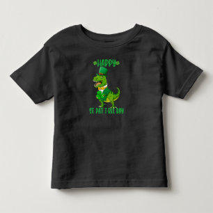 Camiseta De Bebé Feliz día de St Pat Trex Dinosaurio Infantil St Pa