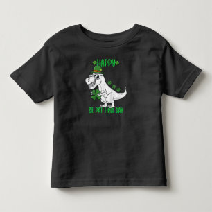 Camiseta De Bebé Feliz día de St Pat Trex Dinosaurio Infantil St Pa