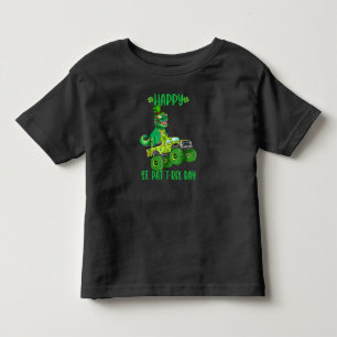Camiseta De Bebé Feliz día de St Pat Trex Dinosaurio Niño pequeño S