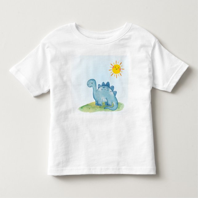 Camiseta De Bebé Feliz Dino (Anverso)