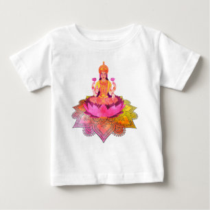 Camiseta De Bebé Feliz Diwali - Deepalavi Diosa Lakshmi 4